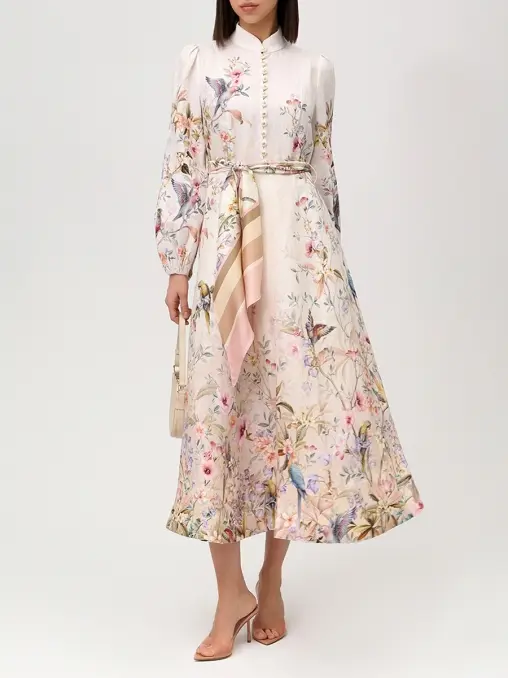 Платье льняное ZIMMERMANN