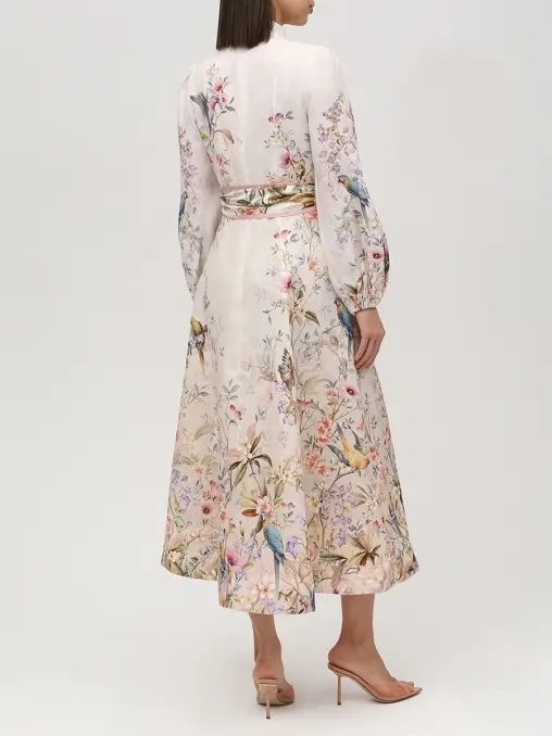 Платье льняное ZIMMERMANN