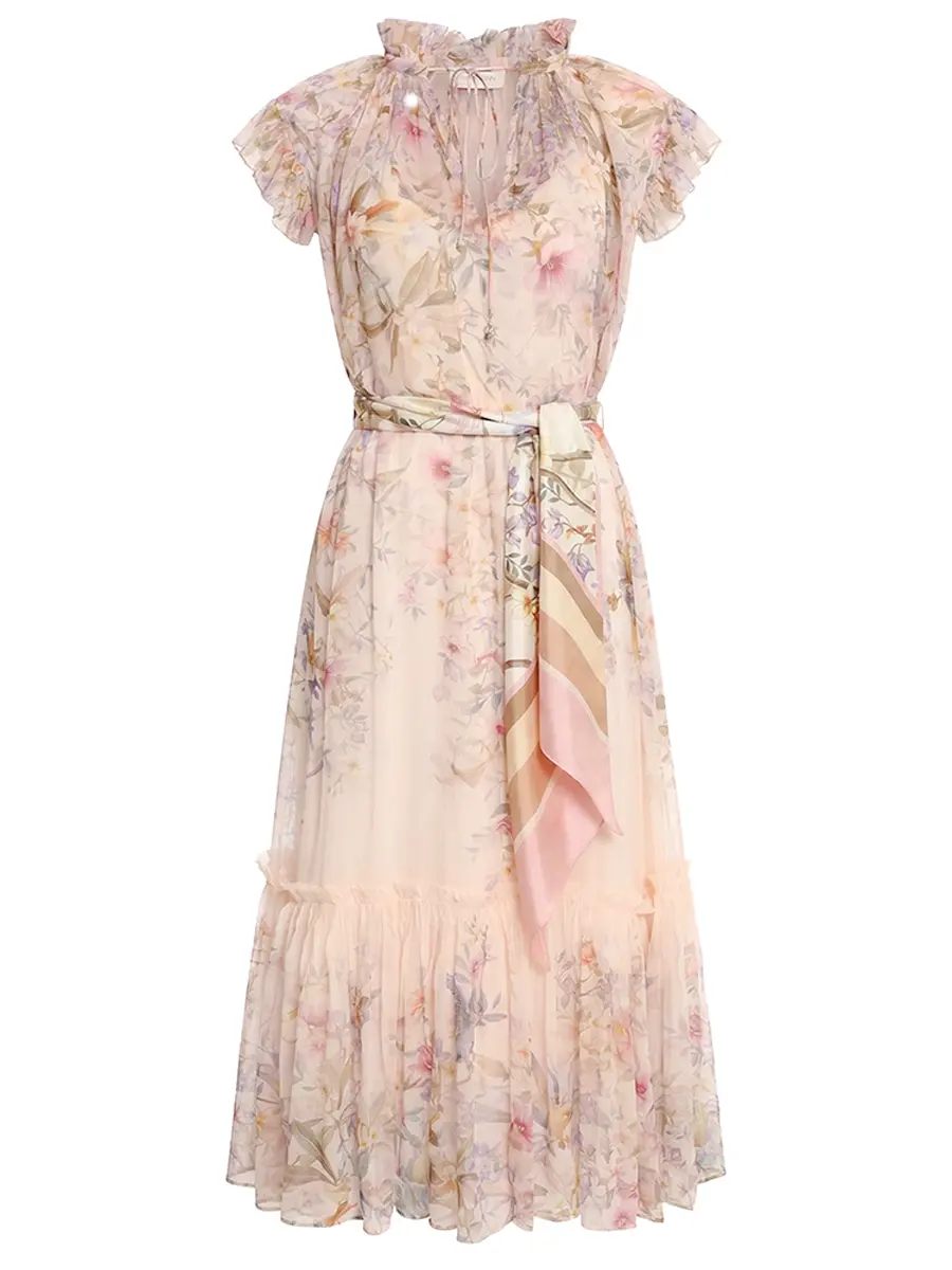 Платье из вискозы