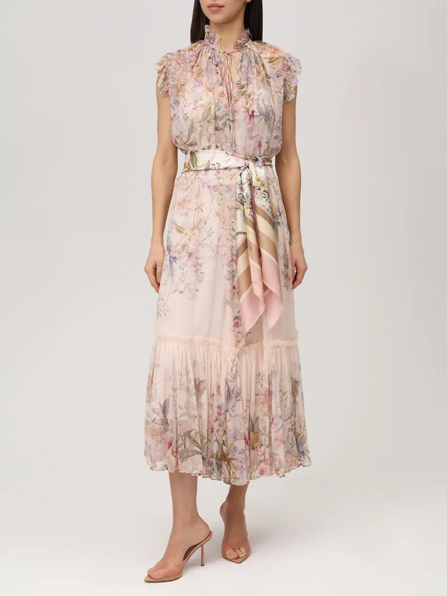 Платье из вискозы