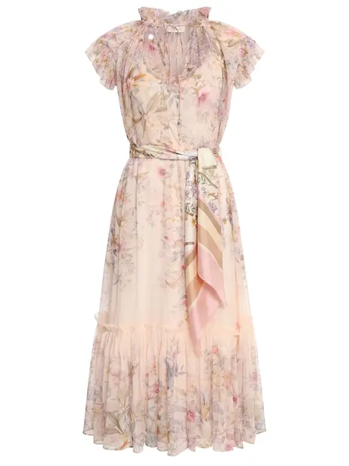 Платье из вискозы ZIMMERMANN