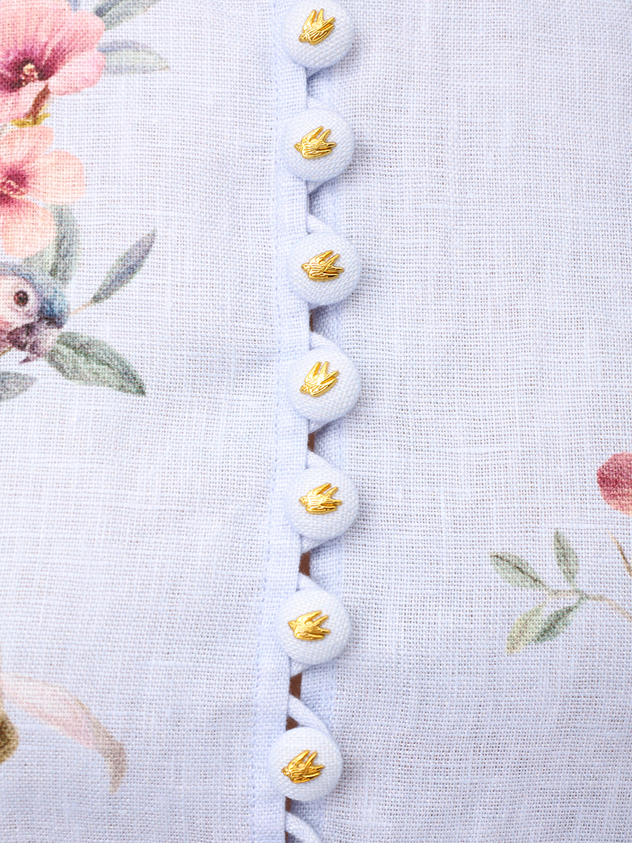 Платье льняное