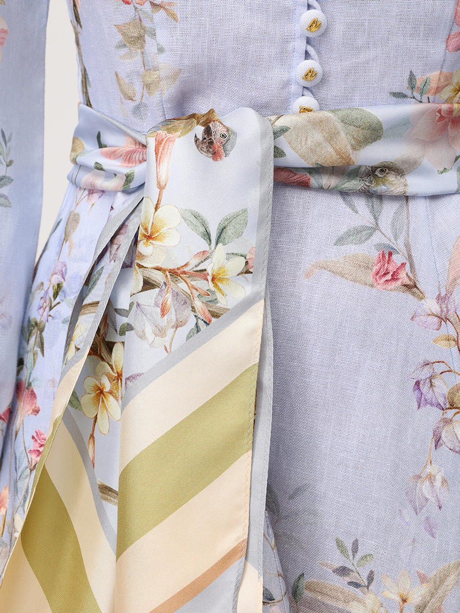 Платье льняное