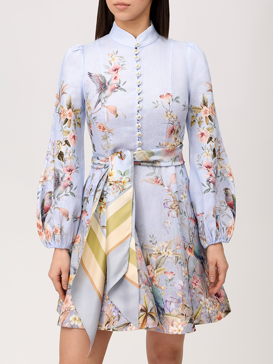 Платье льняное