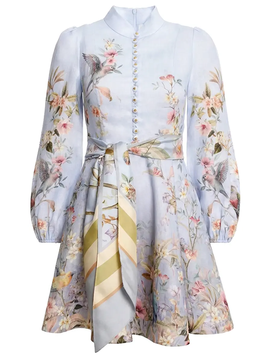 Платье льняное