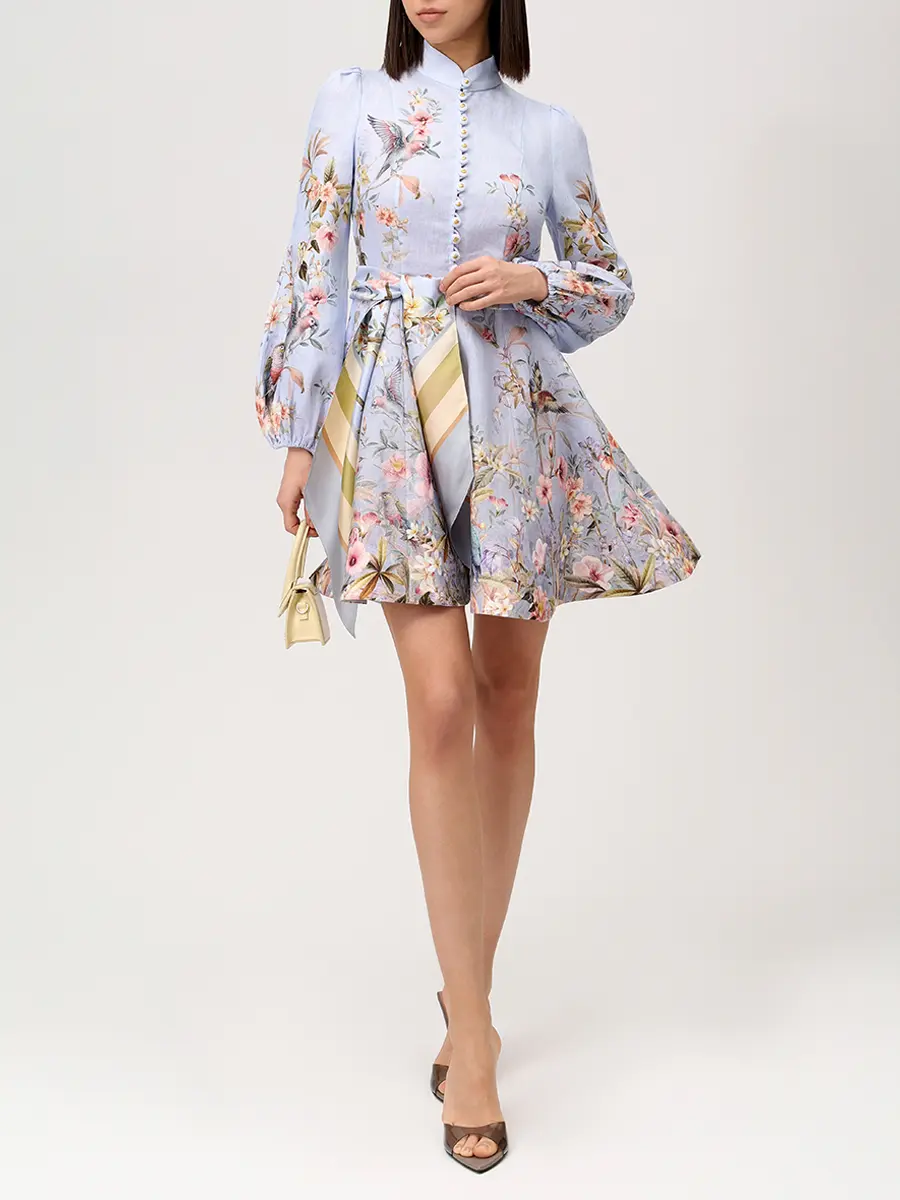 Платье льняное