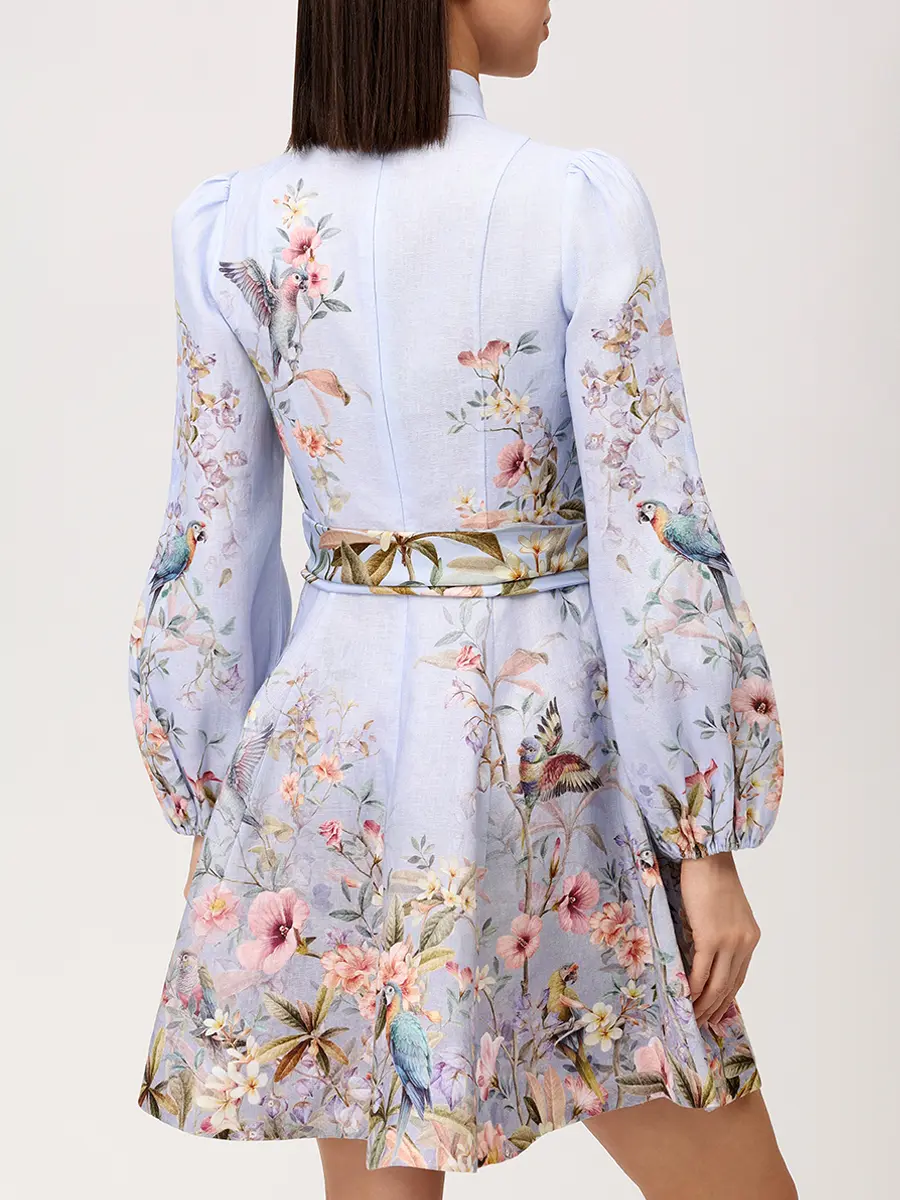 Платье льняное