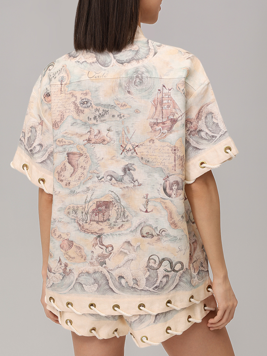 Рубашка льняная