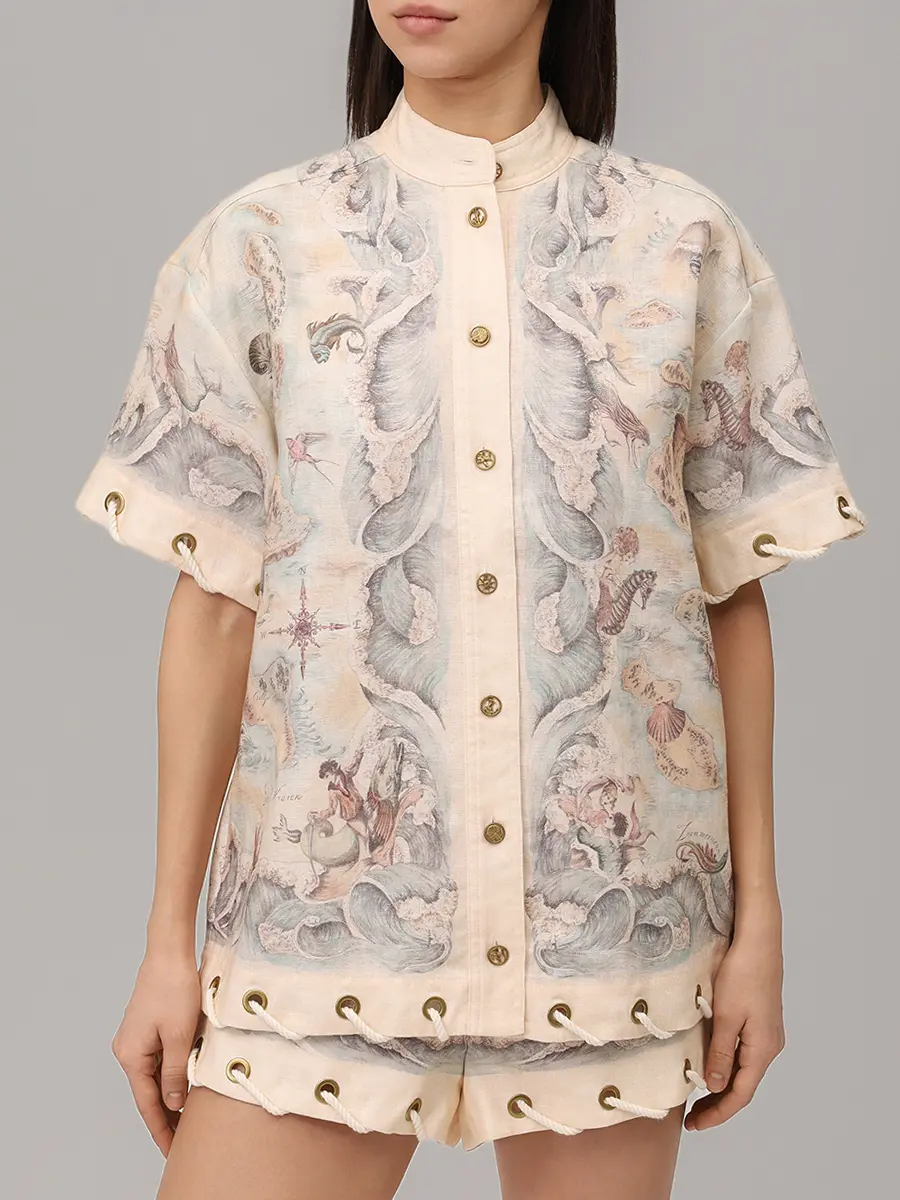 Рубашка льняная