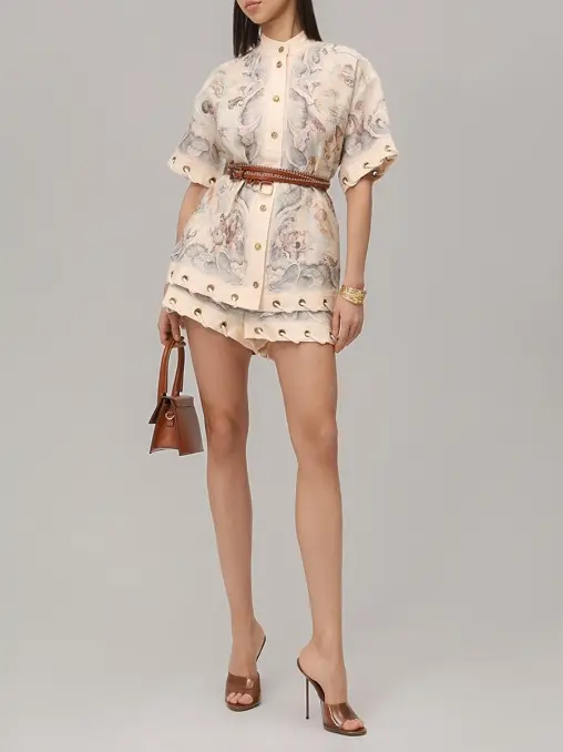 Шорты льняные ZIMMERMANN