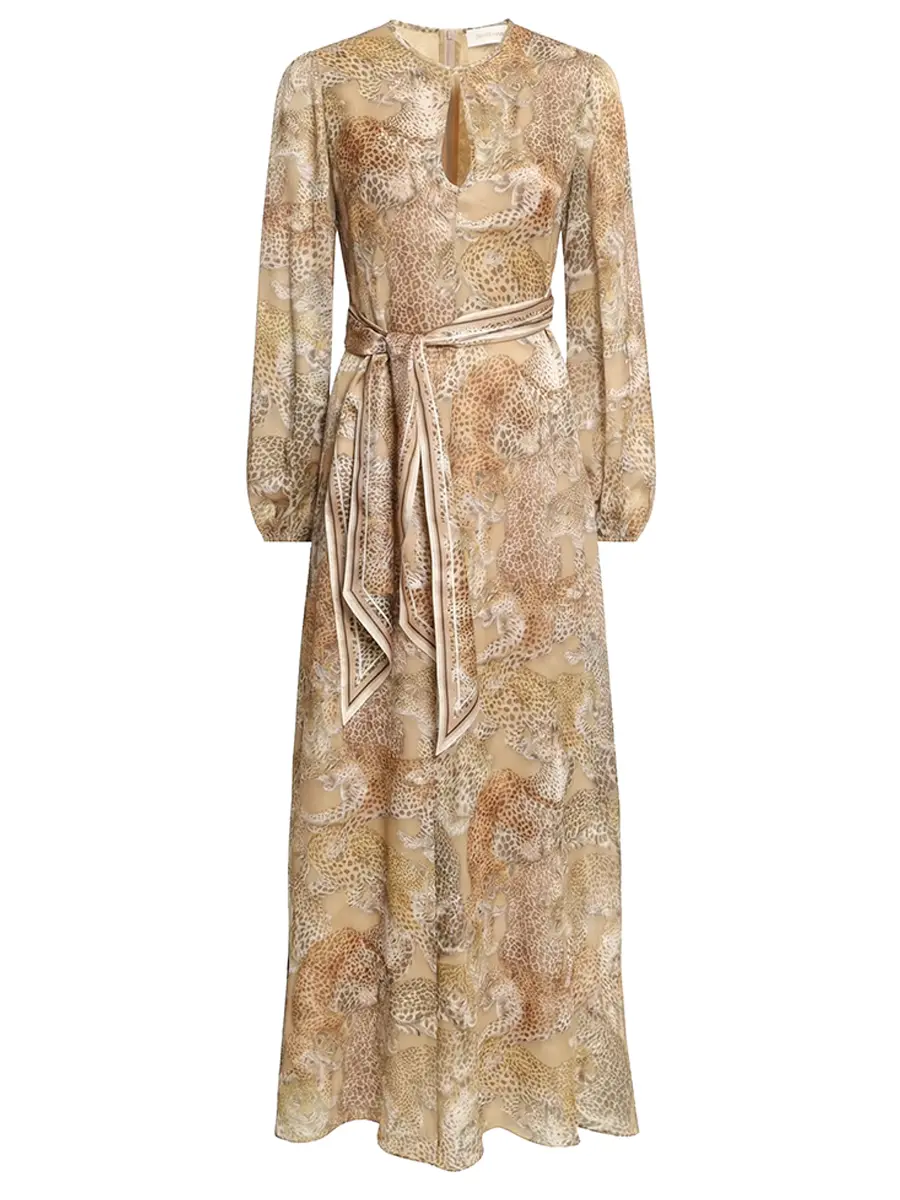 Платье шелковое