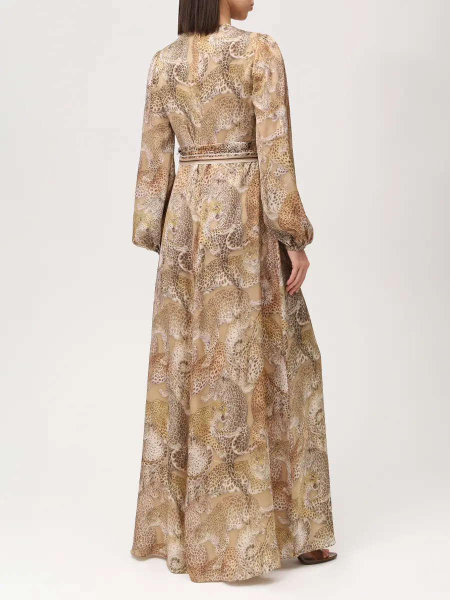 Платье шелковое