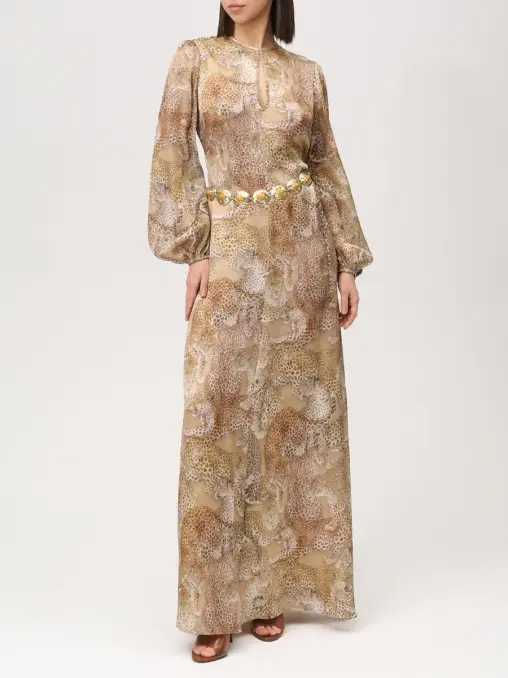 Платье шелковое ZIMMERMANN