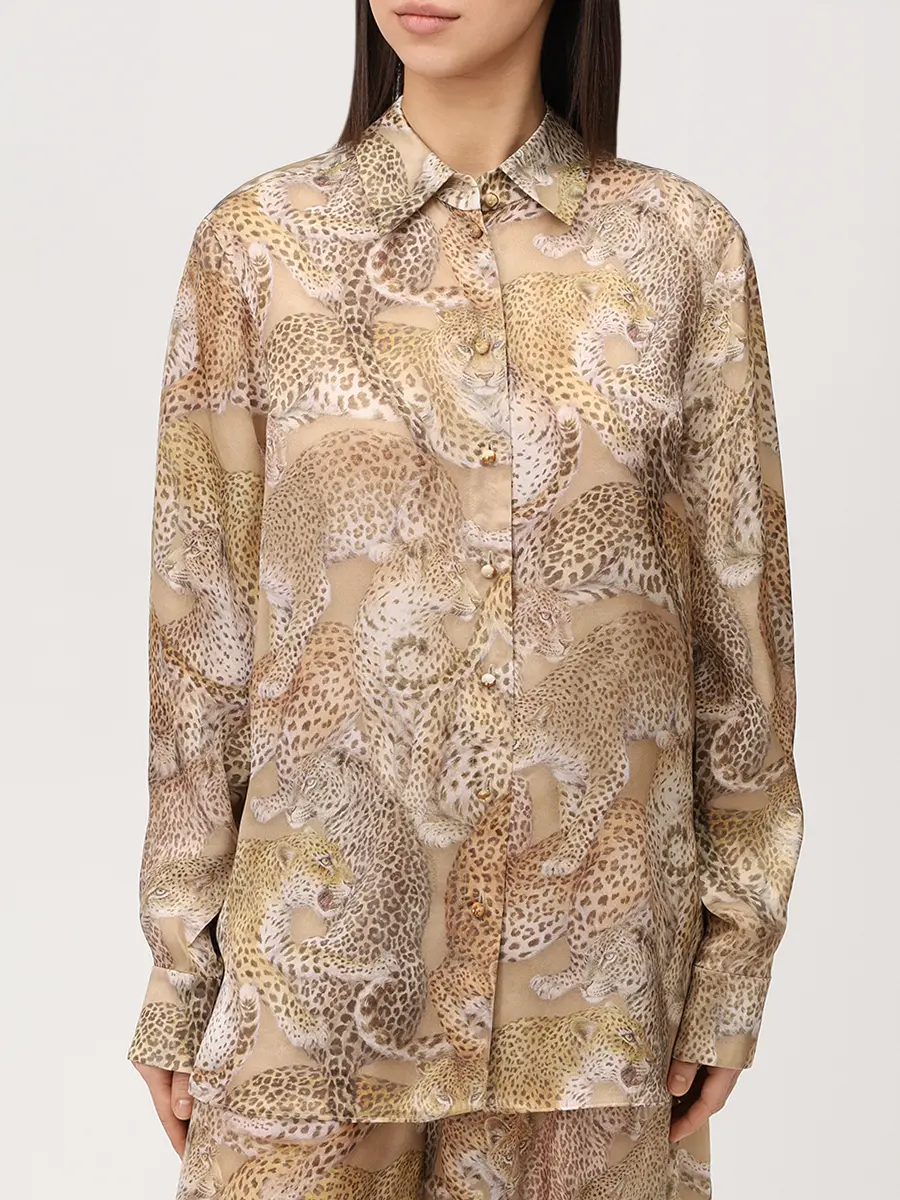 Рубашка шелковая