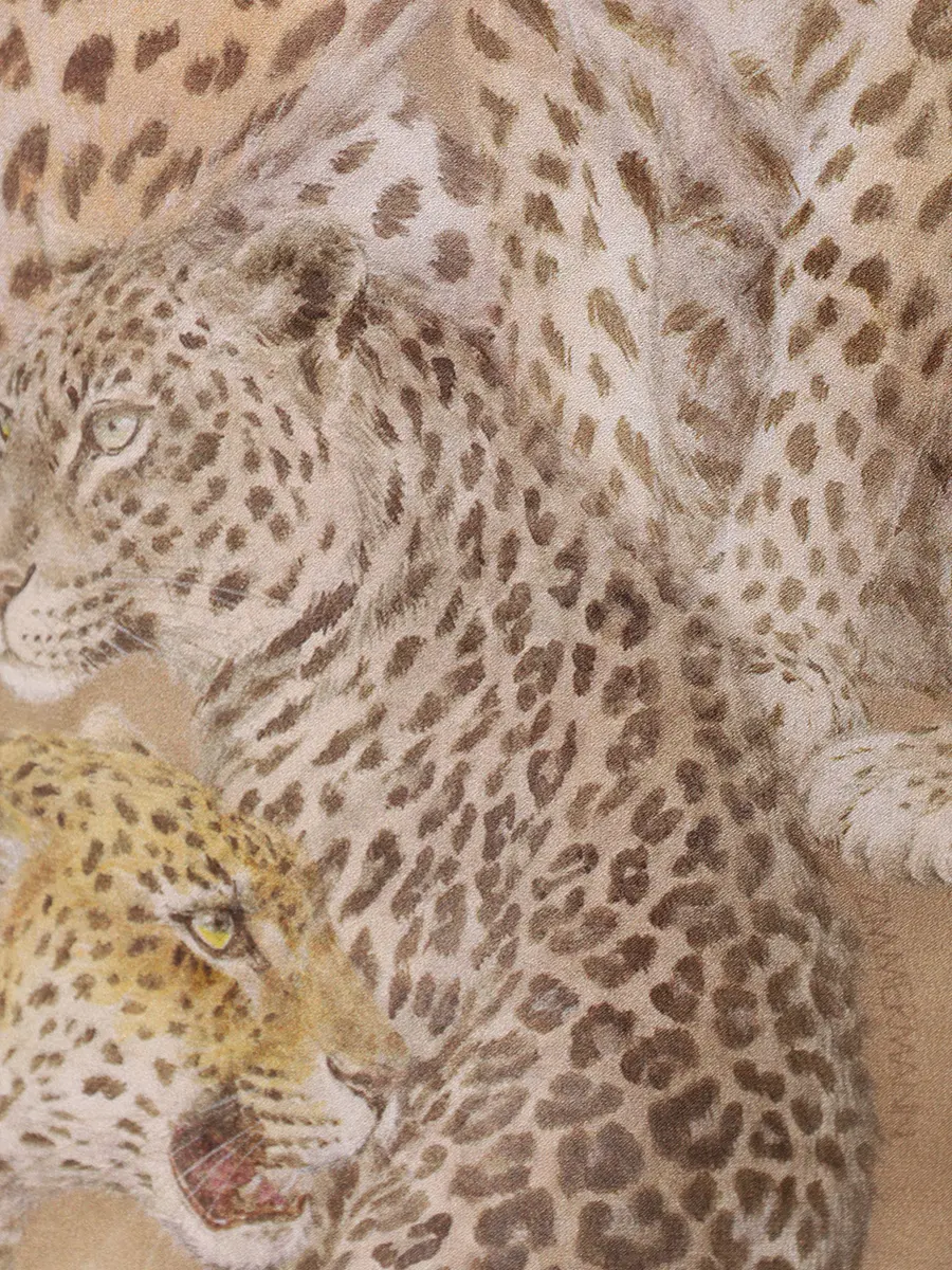 Рубашка шелковая