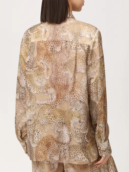 Рубашка шелковая ZIMMERMANN