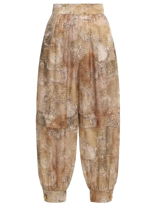Брюки шелковые ZIMMERMANN