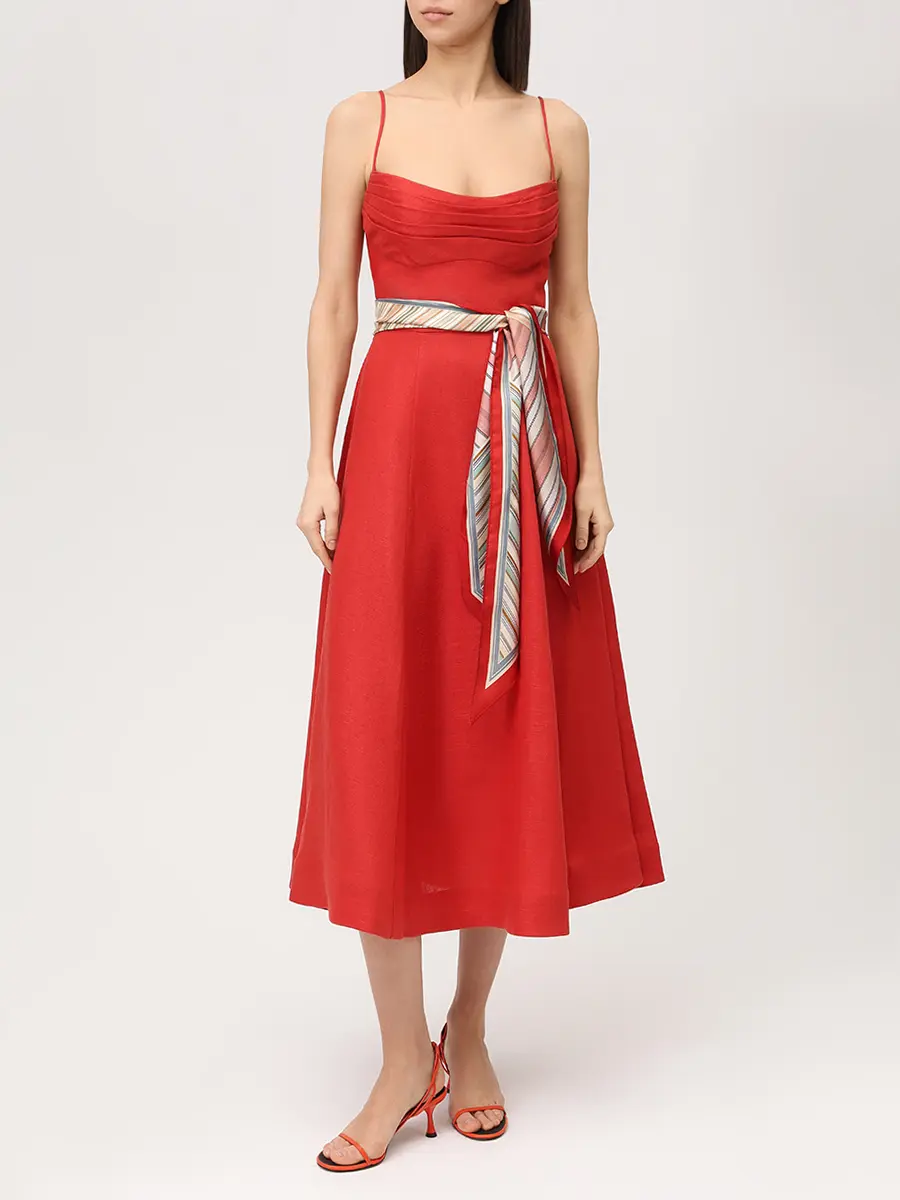 Сарафан льняной