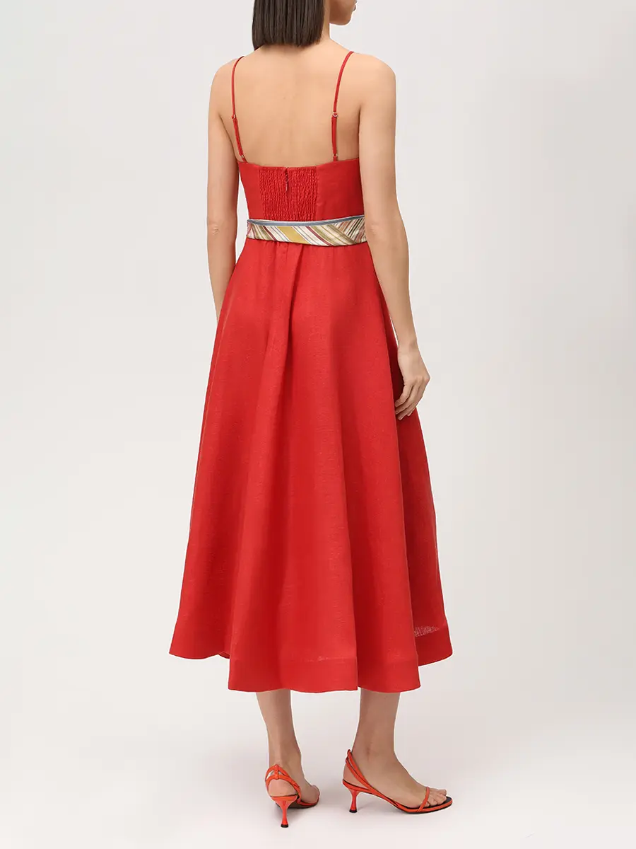 Сарафан льняной