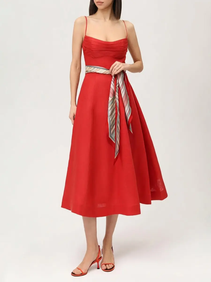 Сарафан льняной