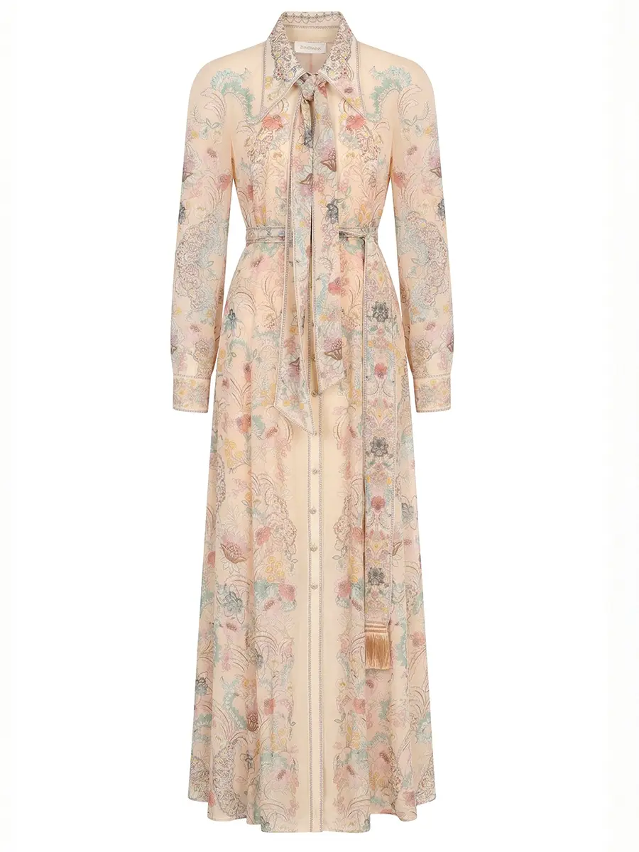 Платье из вискозы