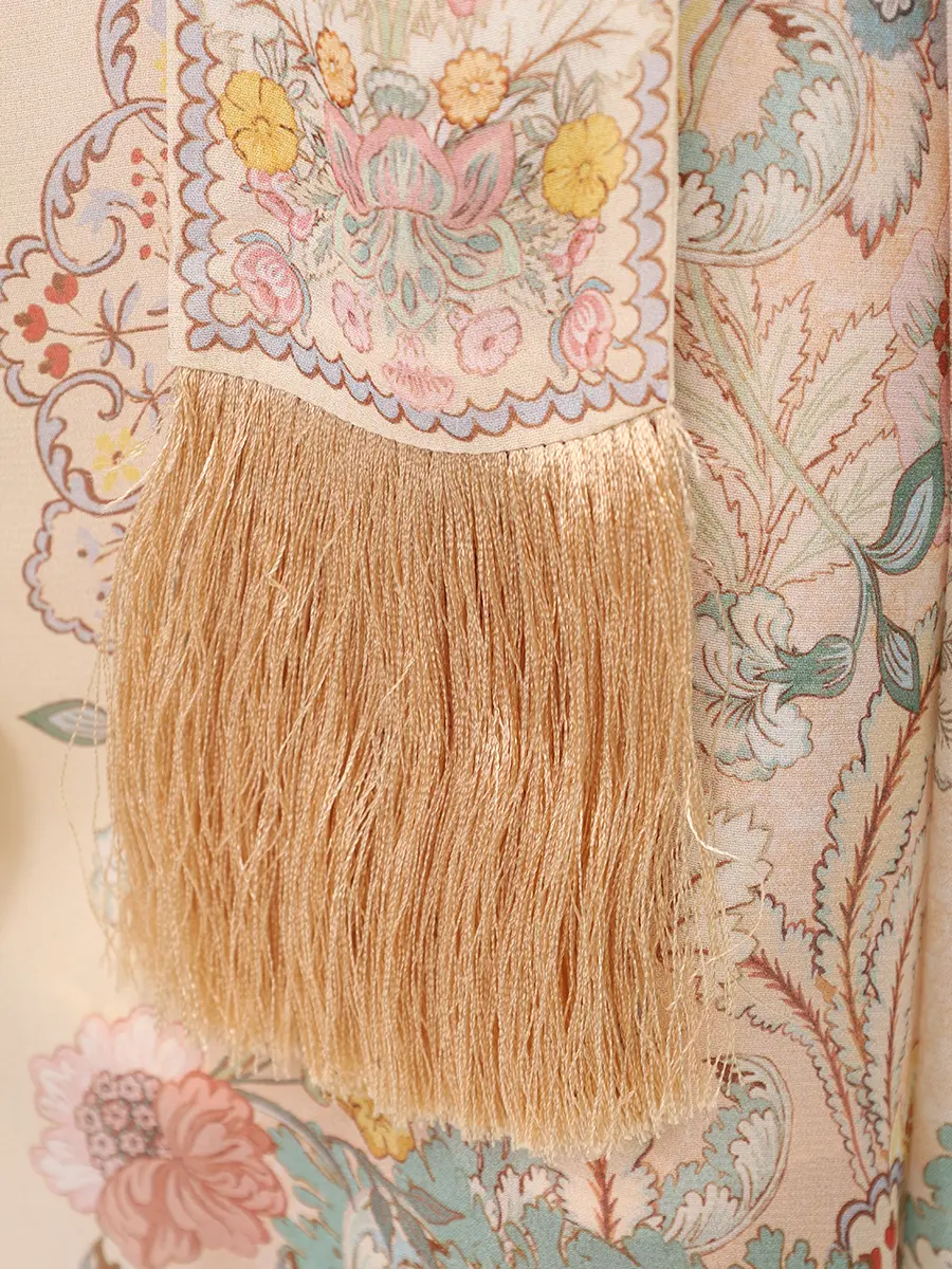 Платье из вискозы