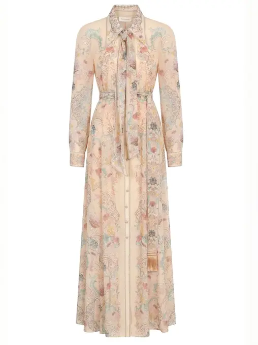 Платье из вискозы ZIMMERMANN