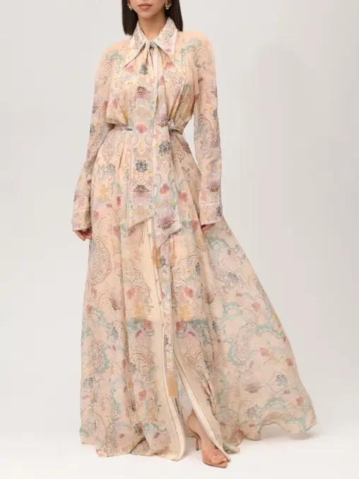 Платье из вискозы ZIMMERMANN