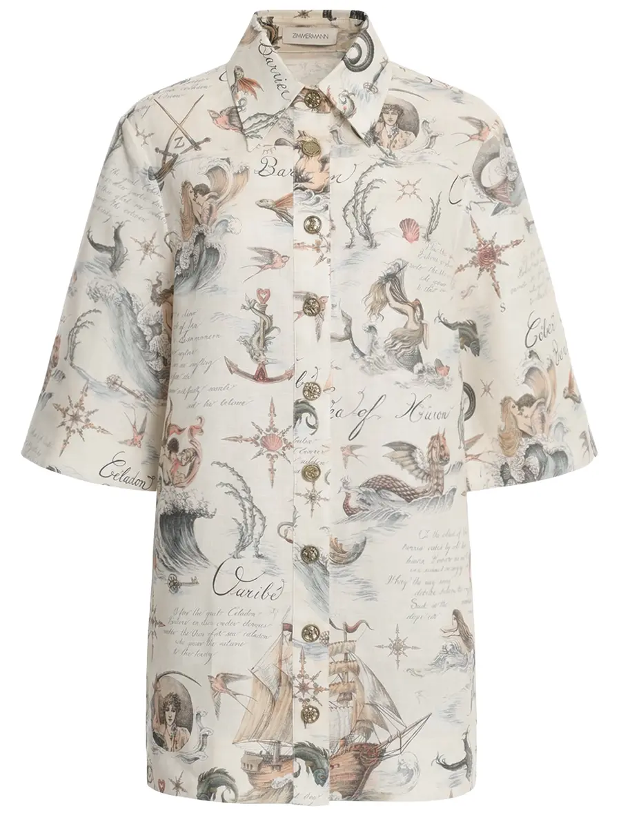 Туника льняная