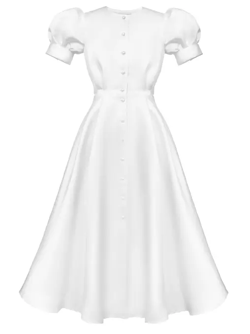 Платье атласное POST MERIDIEM