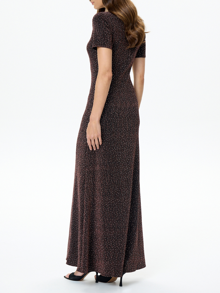 Платье со стразами