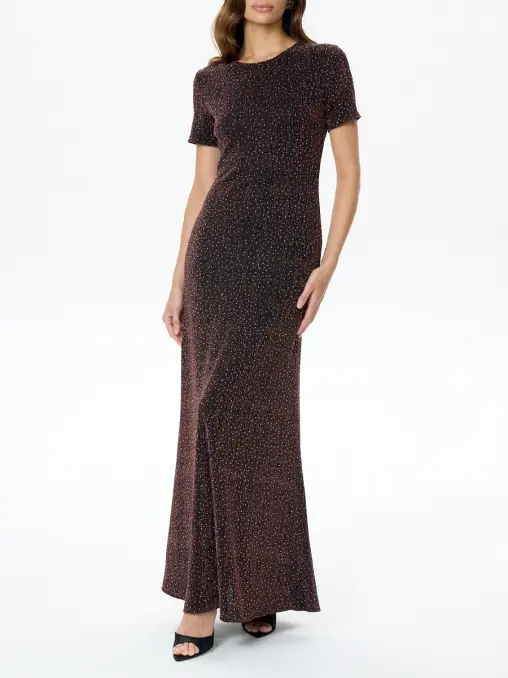 Платье со стразами POST MERIDIEM