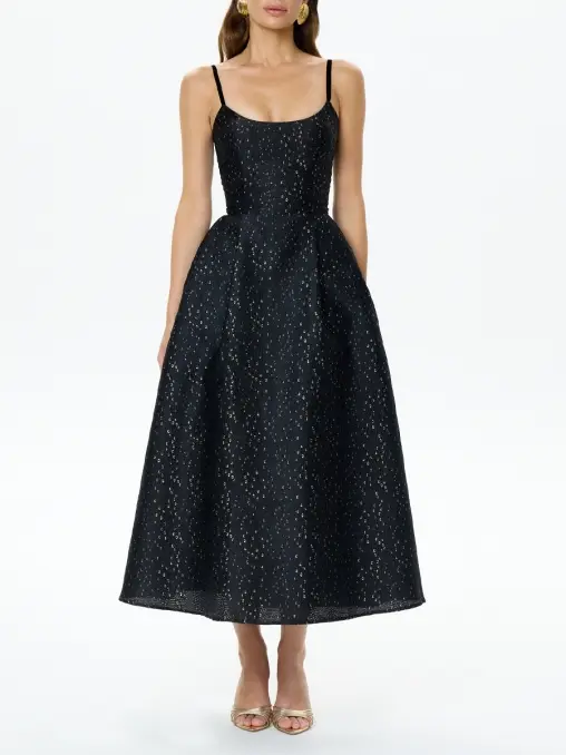 Платье-бюстье из жаккарда POST MERIDIEM