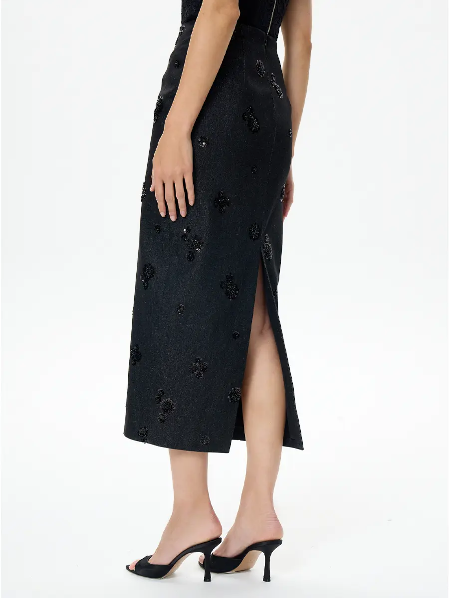 Юбка джинсовая