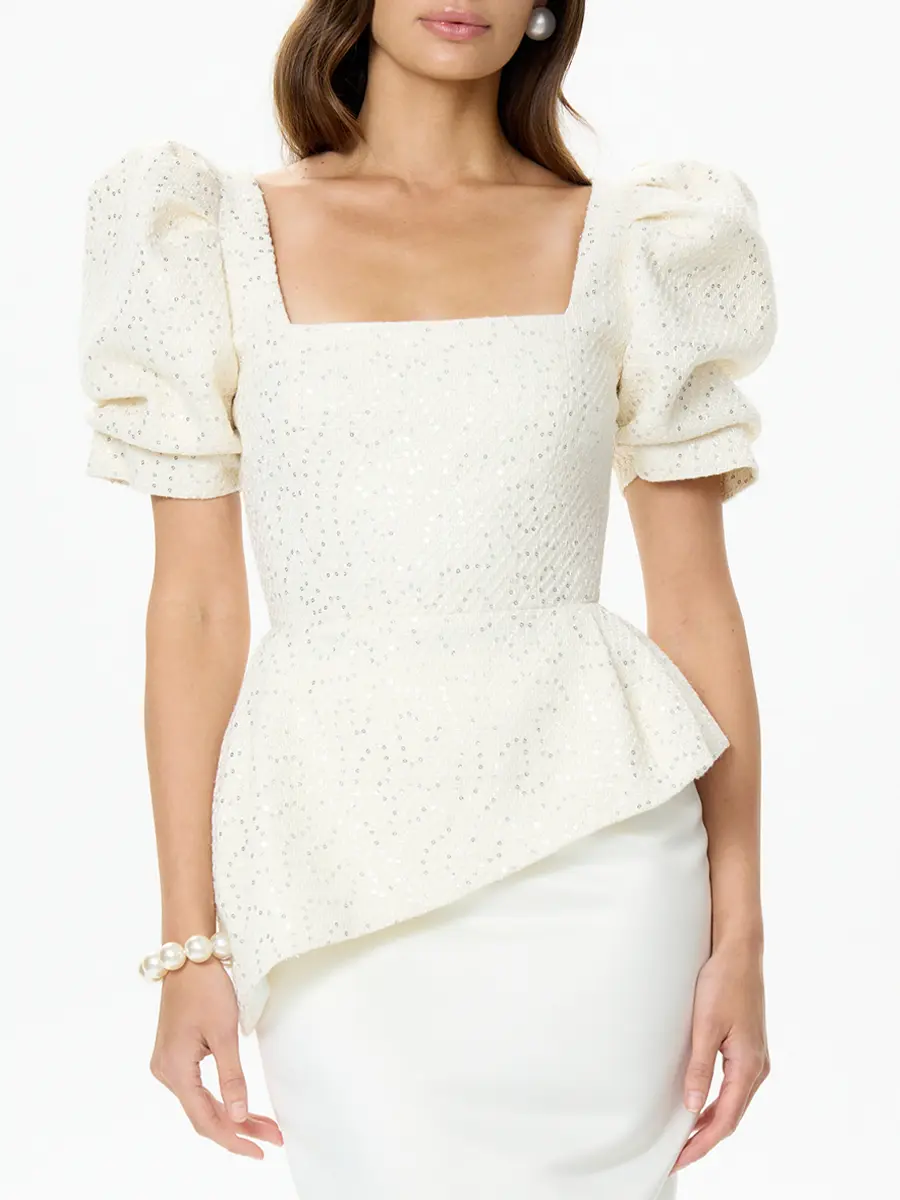 Блуза из твида