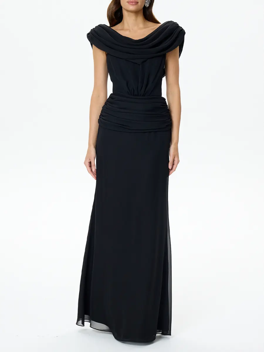 Топ с драпировкой