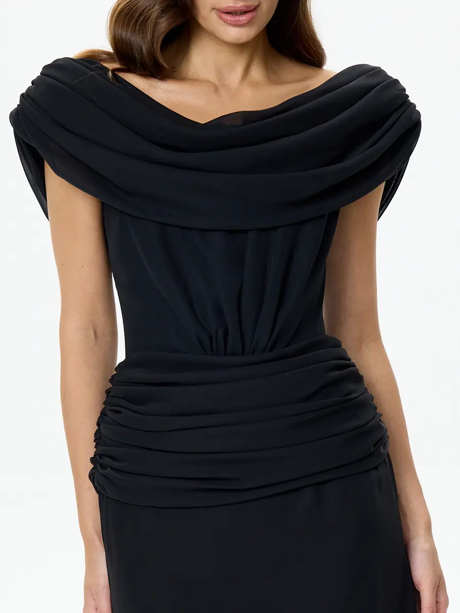 Топ с драпировкой