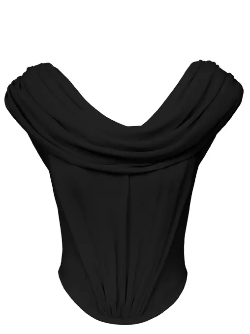 Топ с драпировкой POST MERIDIEM