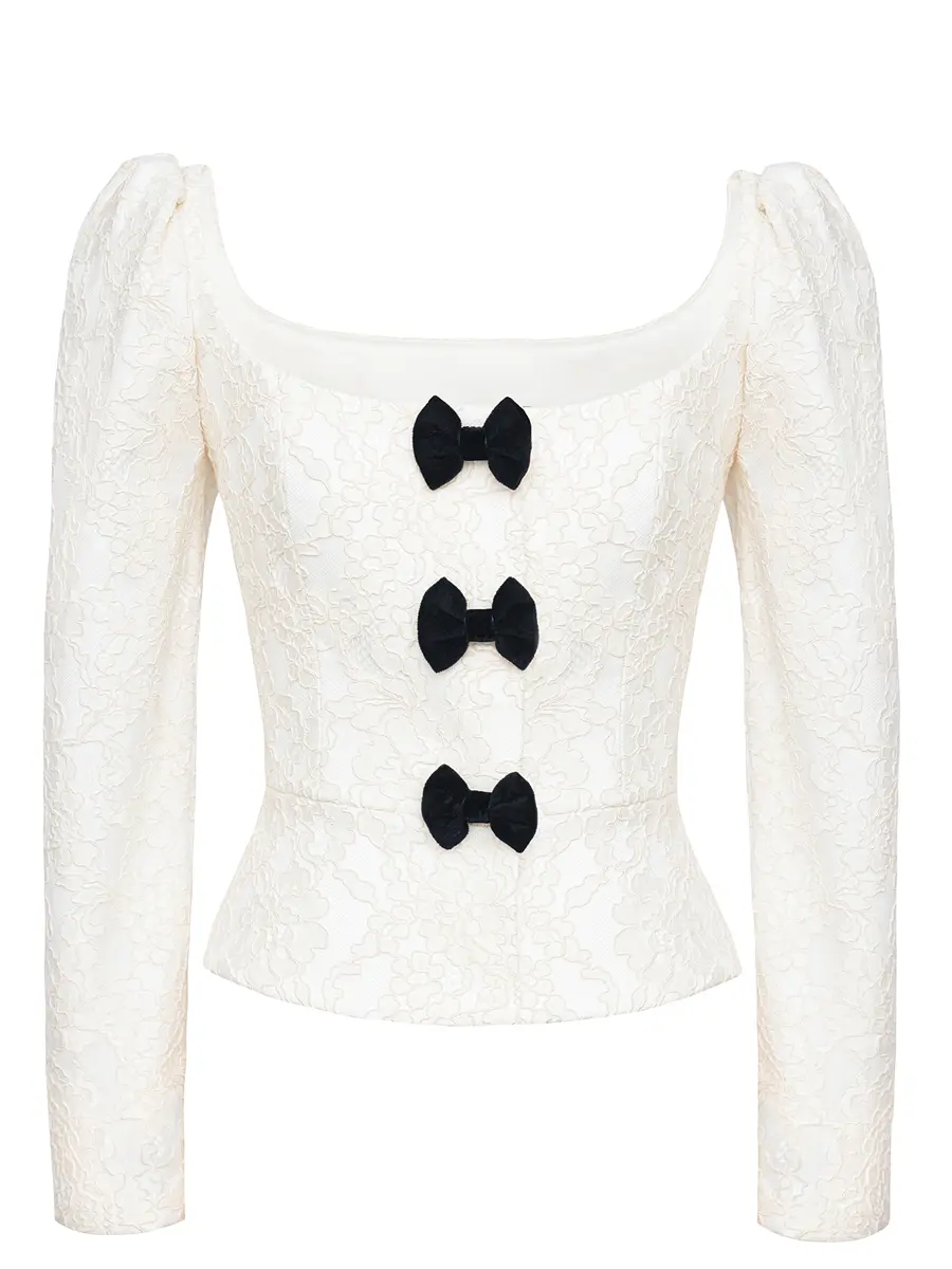 Блуза кружевная