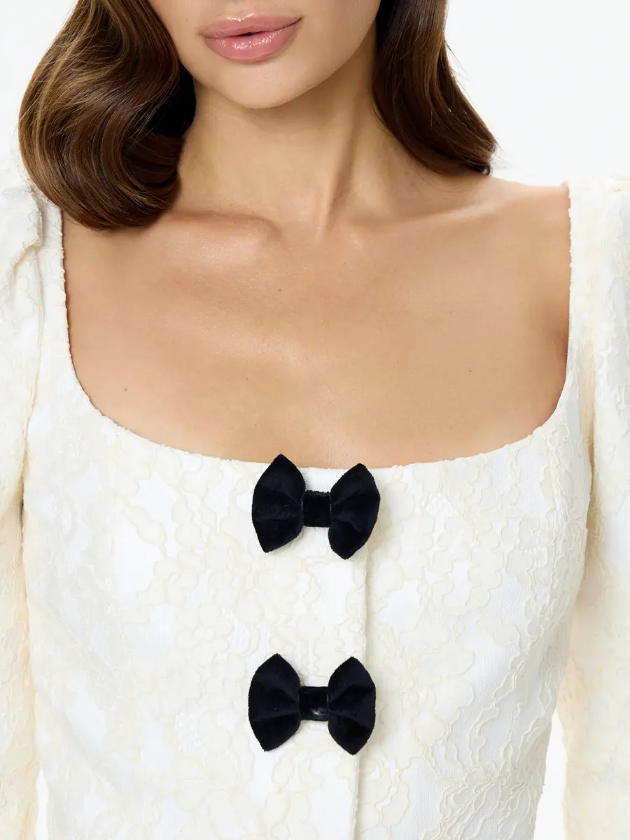 Блуза кружевная