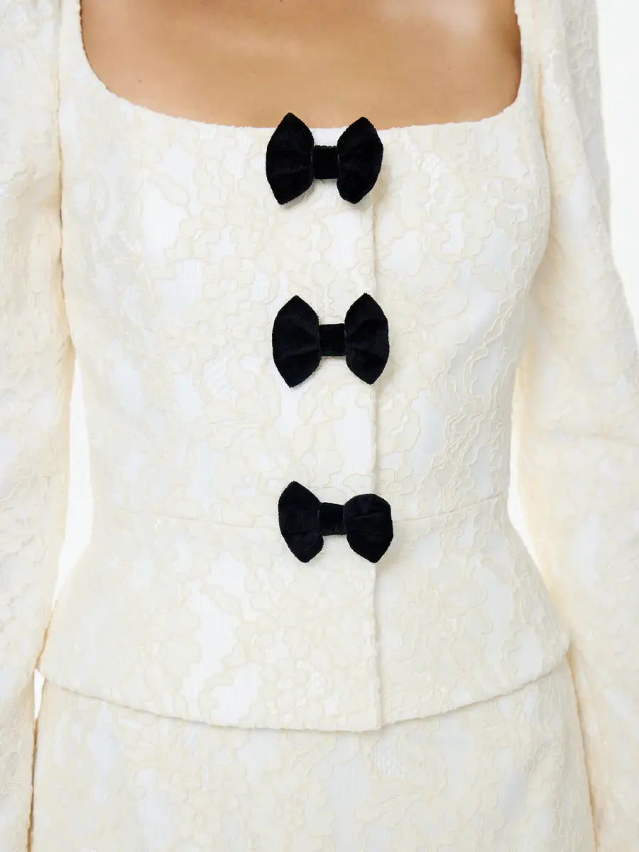 Блуза кружевная