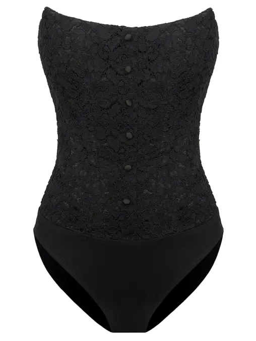 Боди корсетное из кружева POST MERIDIEM