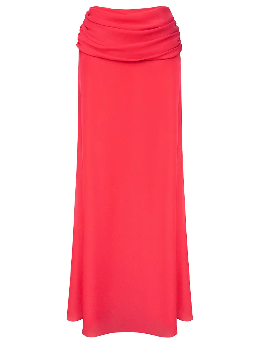 Юбка шифоновая