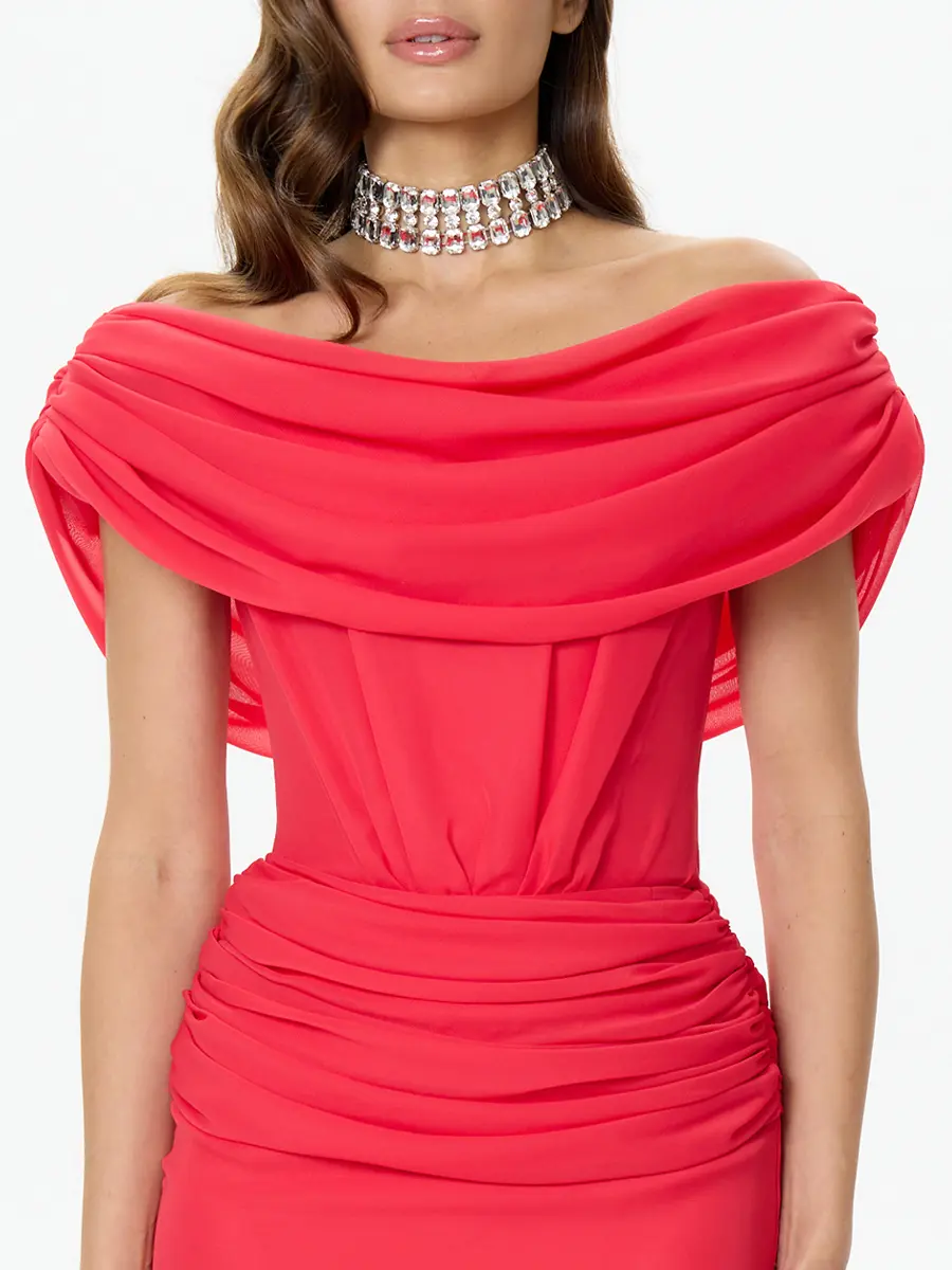 Топ с драпировкой