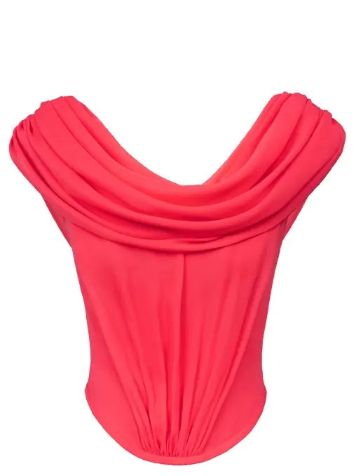 Топ с драпировкой POST MERIDIEM