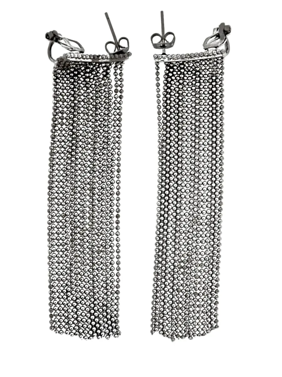 Серьги удлиненные