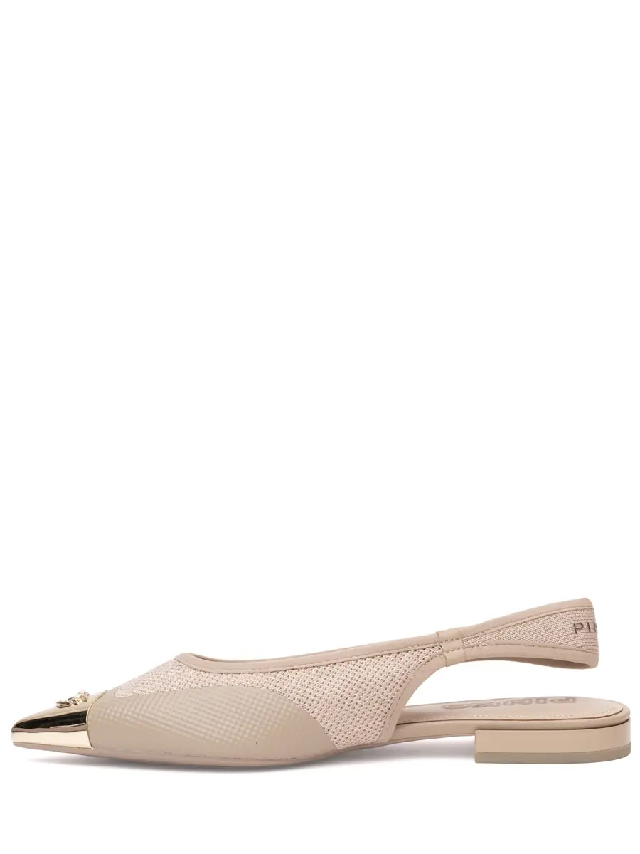 Балетки текстильные