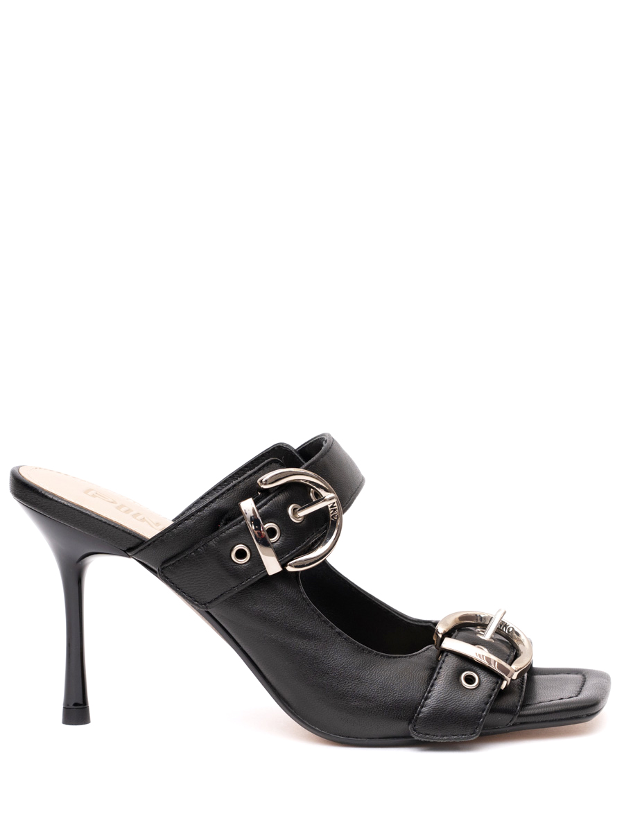 Мюли кожаные