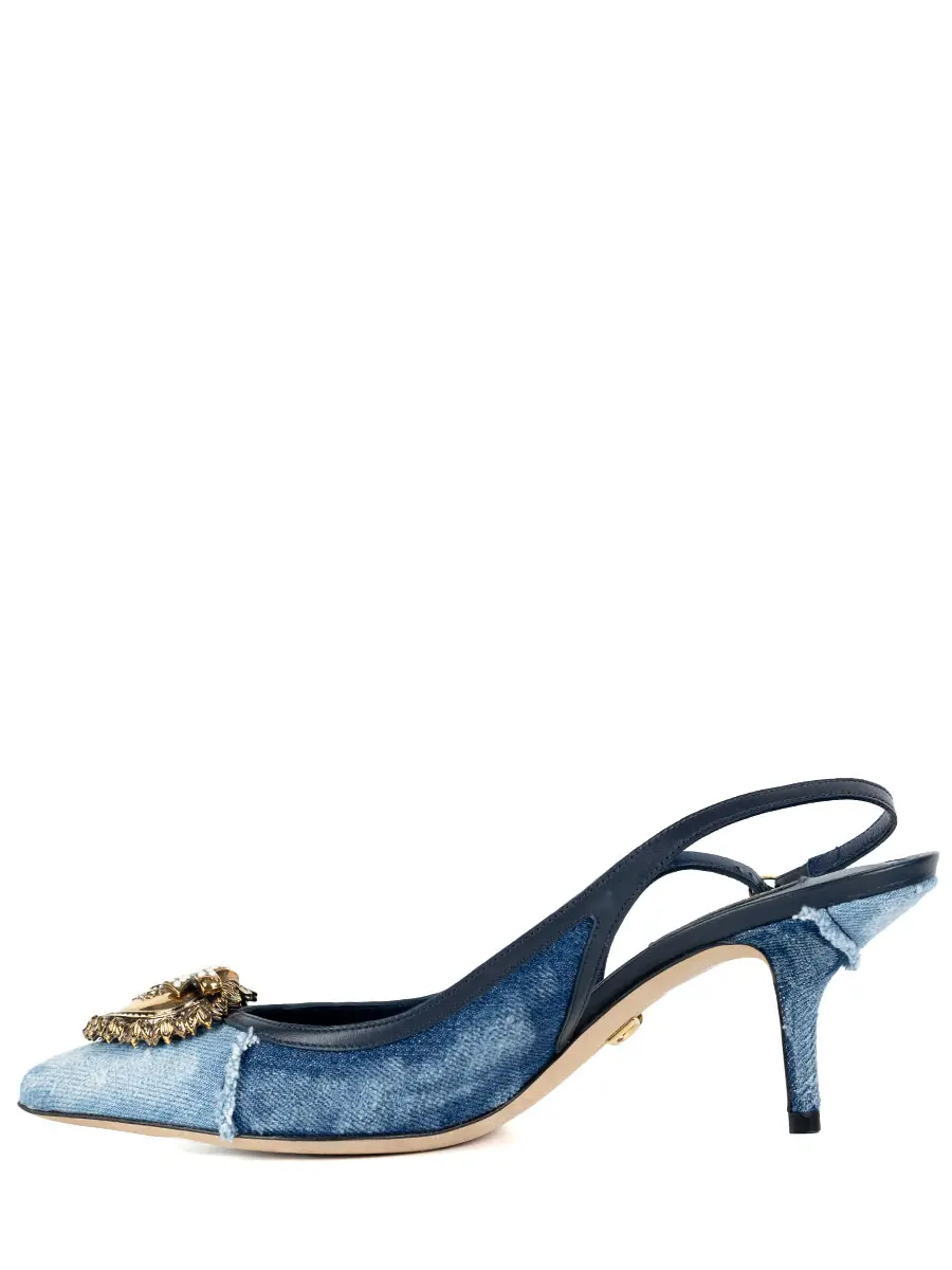 Туфли текстильные