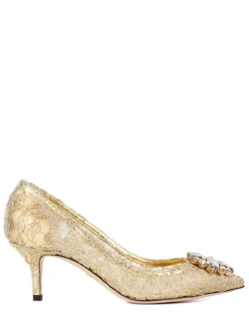 Туфли текстильные DOLCE & GABBANA